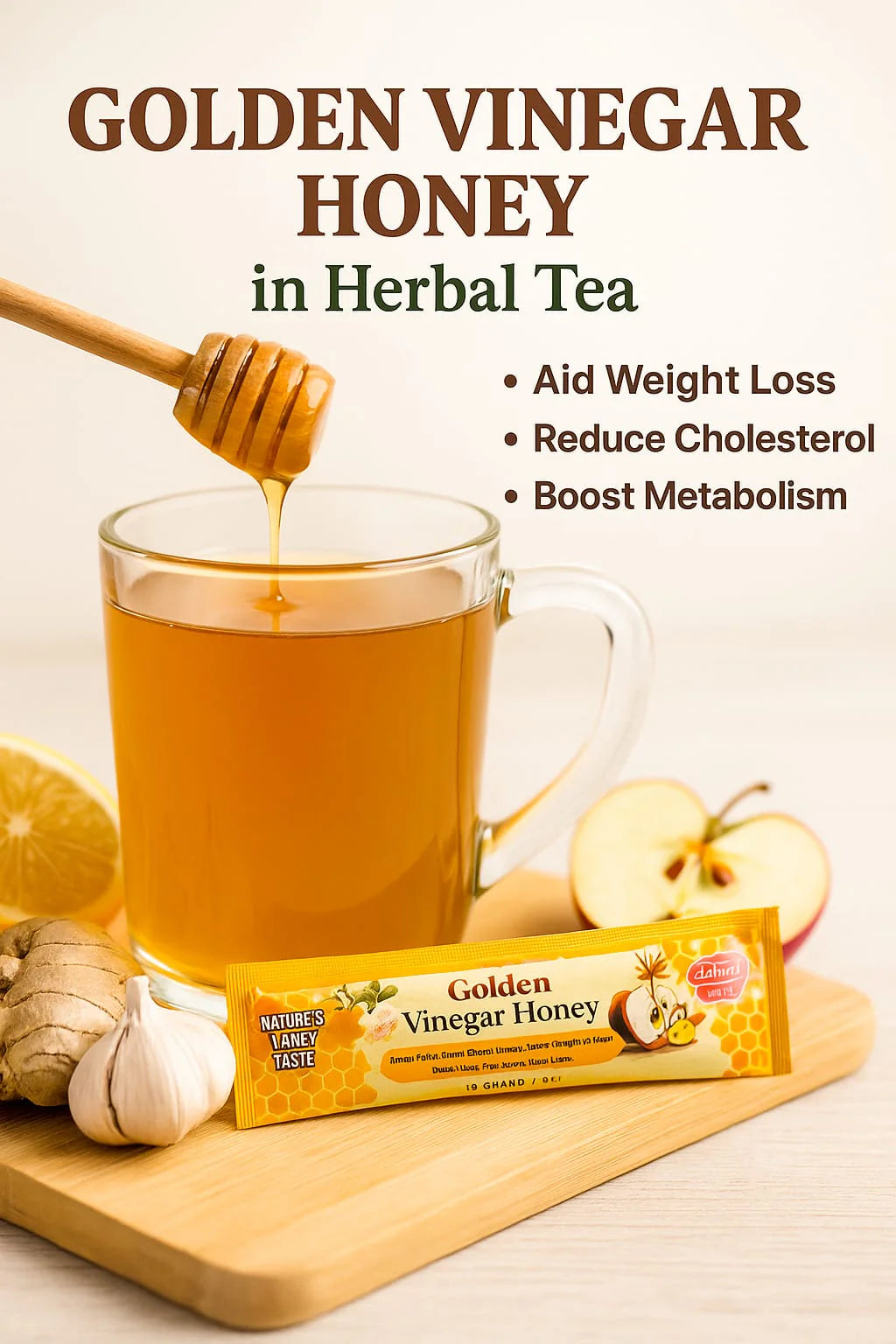 Vinegar Honey - 20 Sachets x 15 gm